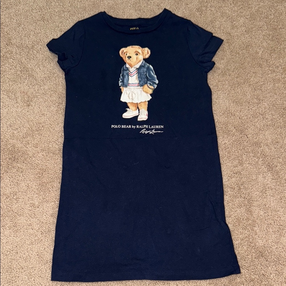Polo Bear by Ralph Lauren Navy Dress